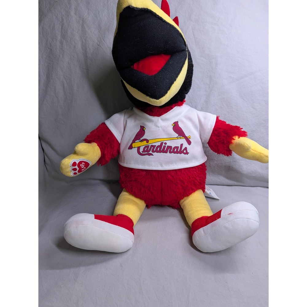 Build-A-Bear St. Louis Cardinals Fredbird Mascot Plush MLB Baseball 18" Plush